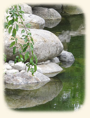 Wasser und Stein